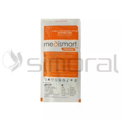 دستکش جراحی بدون پودر سایز 6.5 MediSmart